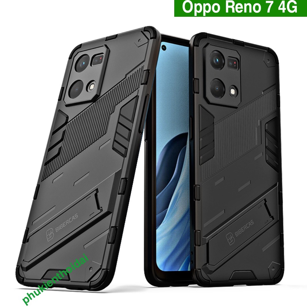 Ốp lưng Reno 7 4G Iron Man Ver 2 chống sốc giá đỡ chân đế xem phim thời trang cao cấp