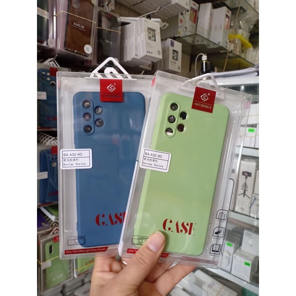 Ốp lưng màu kts dành cho samsung A32/A52/A72 chống xước