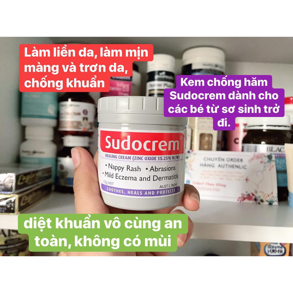 [CHUẨN AIR] Kem chống hăm sudocrem 60g Chính Hãng