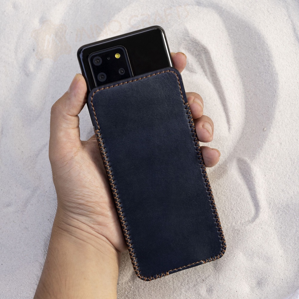 Bao da điện thoại handmade- kiểu dáng sang trọng màu sắc lịch thiếp dùng cho Samsung Galaxy Note10+