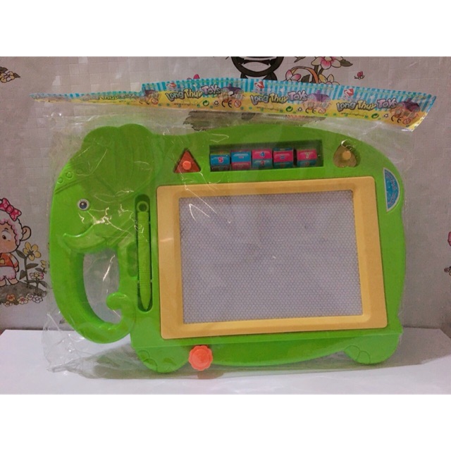 Bảng xoá voi màu xanh LT