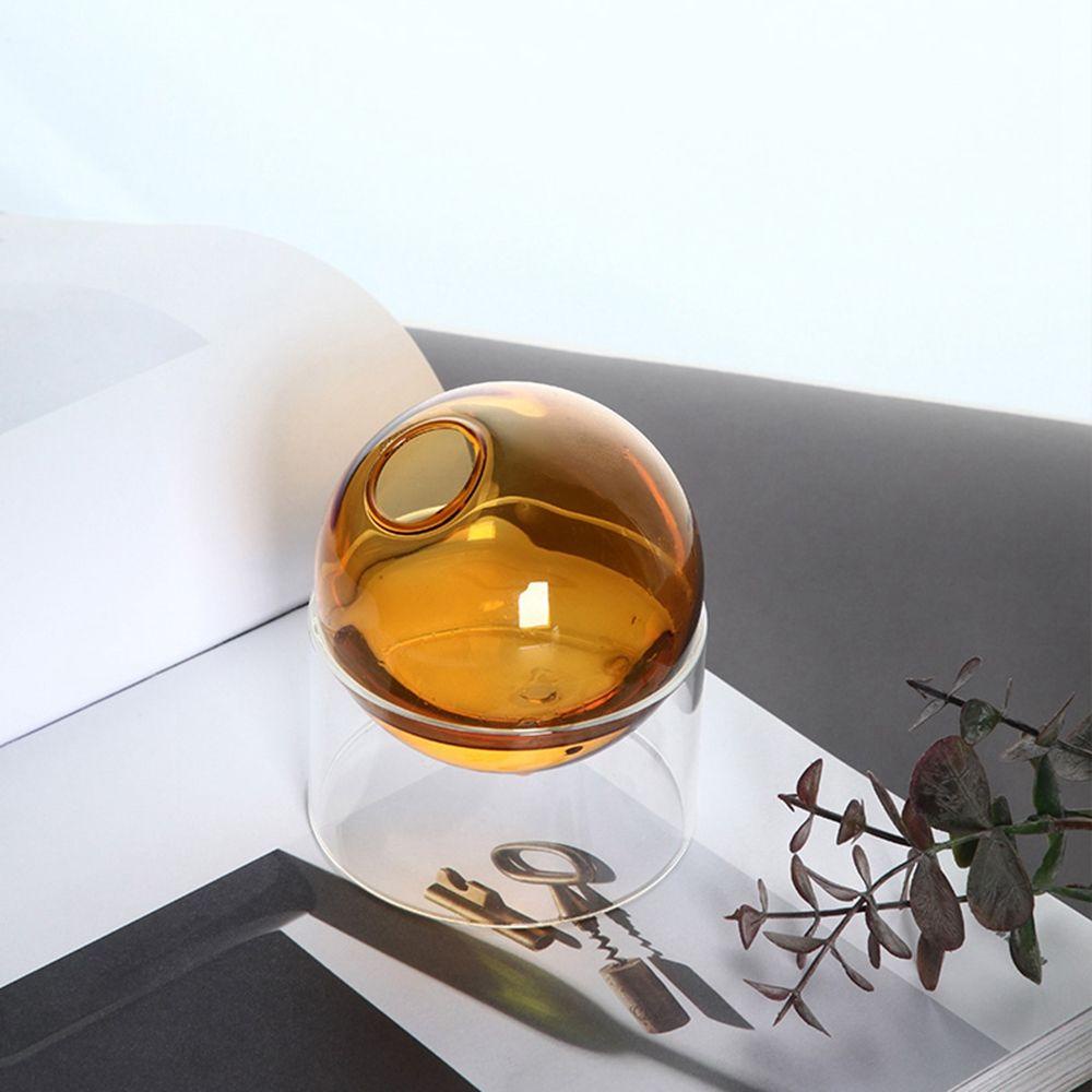 Chậu Kính Trồng Cây Thủy Canh Hình Cầu Sáng Tạo Để Bàn Trang Trí