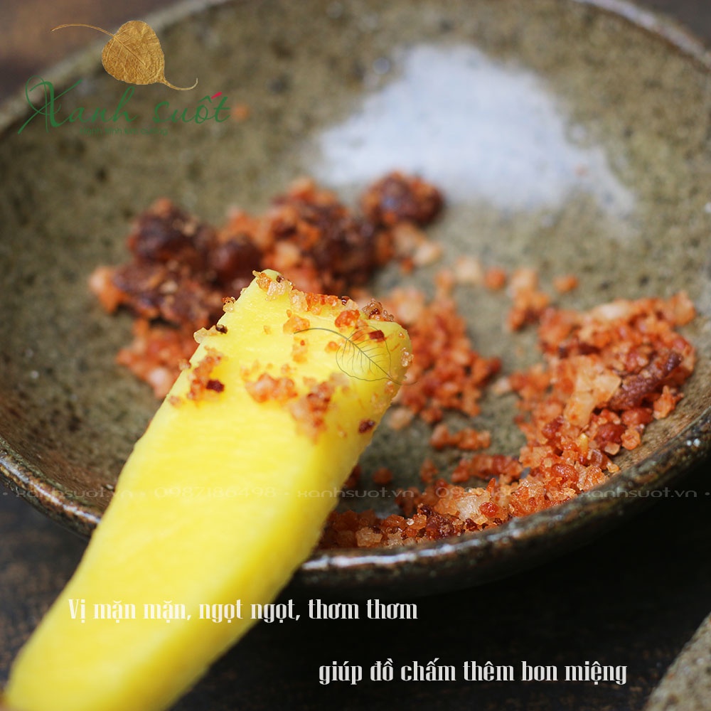 [NSC] Muối Omai Bà Bình- Muối Chấm Hoa Quả Đặc Sản- Thơm, Ngon, Vừa Miệng- Specialty Omai Salt For Fruit [Xanh Suốt]