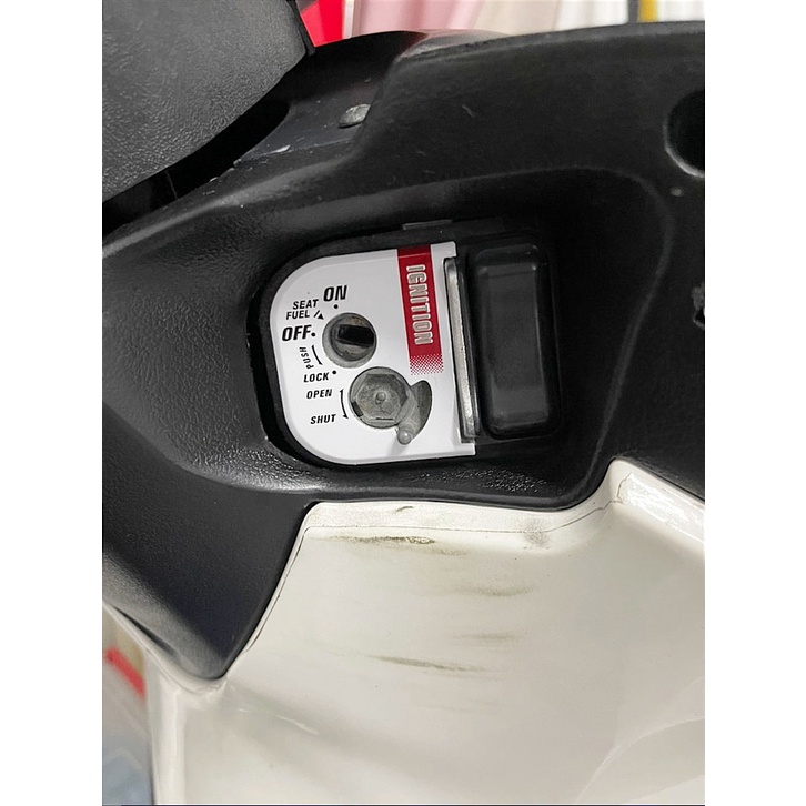 Tem nhôm dán ổ khóa xe máy Honda Air Blade 2006 đến 2015, PCX , SH Mode,  SH Việt 2014 đến 2019