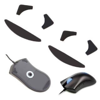 2 Bộ 0.6mm Chân Chuột Giày Trượt Miếng Lót Chuột Cho Razer DeathAdder Mouse Skates