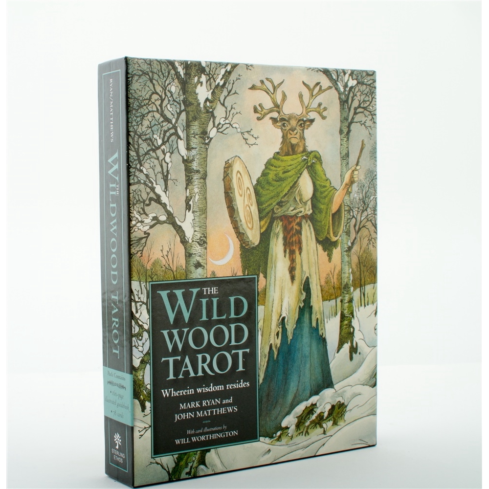 Bộ Bài Tarot - The Wild Wood Tarot Tiếng Anh kèm hướng dẫn (Mã QR code)