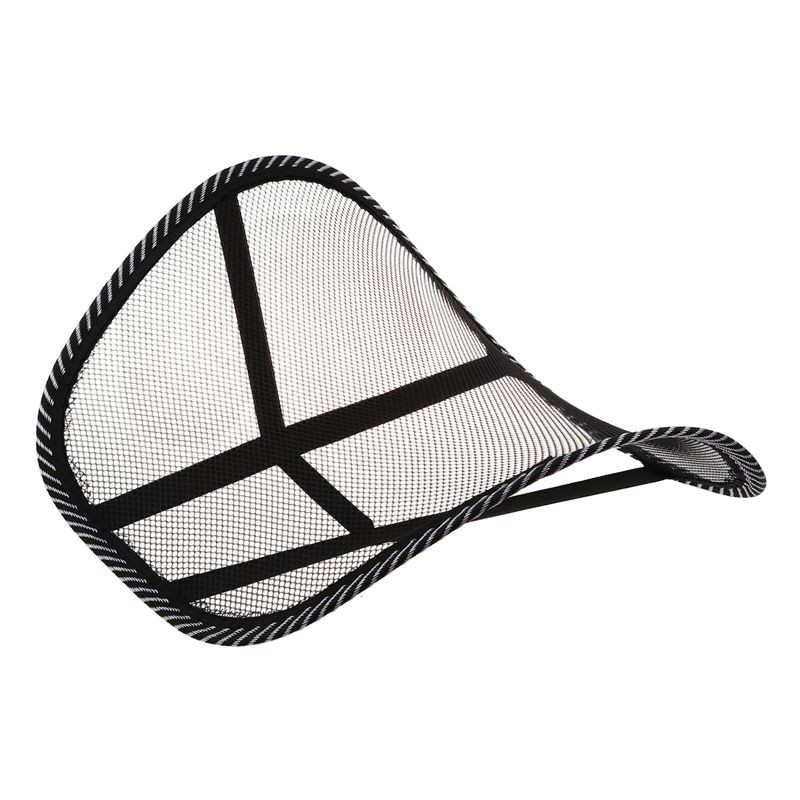 Mesh Lumbar Back Brace Support Chair Cushion Seat Waist Pillow