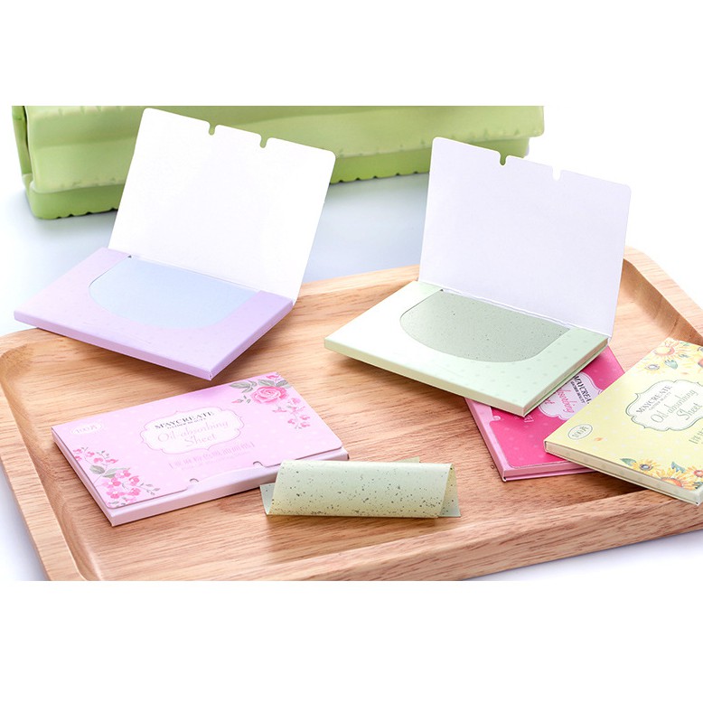 GIẤY THẤM DẦU MAYCREATE  100 TỜ DÙNG LÀ MÊ