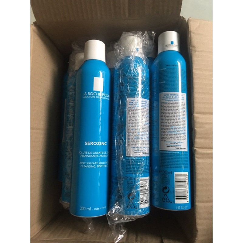 [CHÍNH HÃNG - 300ML - CÓ TEM] Xịt khoáng làm dịu da cho da dầu mụn La Roche posay 300ml | BigBuy360 - bigbuy360.vn