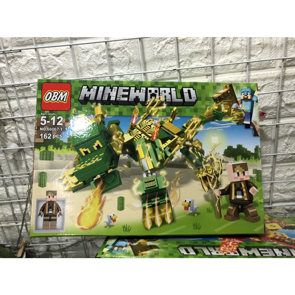 Lego Minecraft  Lego Myworld Ngôi Nhà Trên Rừng Tuyết, Lâu Đài, Trang Trại