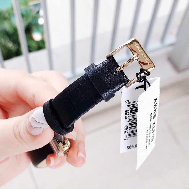 Đồng Hồ Nữ Anne Klein Dáng Chữ Nhật, Mặt 28mm