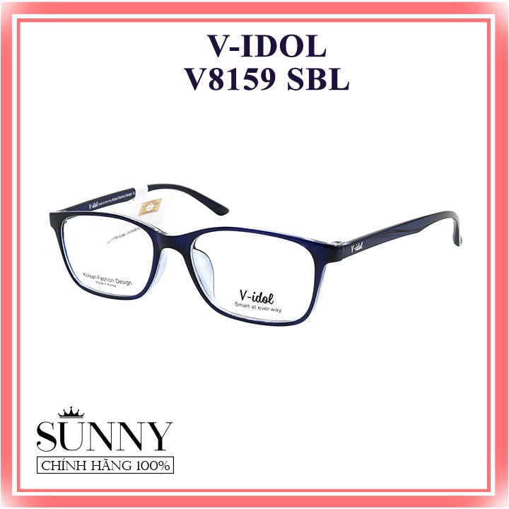 V8159 Gọng kính thời trang V-idol chính hãng, thiết kế dễ đeo bảo vệ mắt