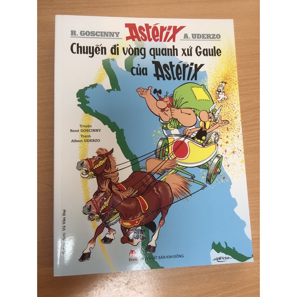 Sách - Astérix - Chuyến đi vòng quanh xứ Gaule của Asterix
