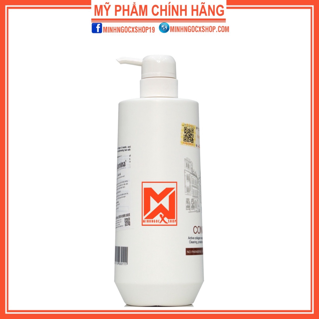 Dầu xả siêu phục hồi, siêu mềm mượt PALLAMINA 750ml chính hãng