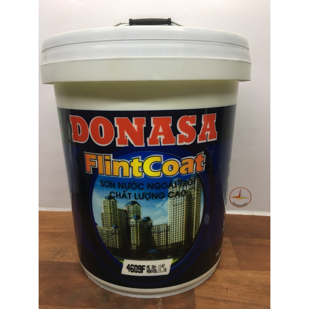 Sơn Nước Ngoại Thất Donasa Flincoat nhiều màu (18L/Thùng)