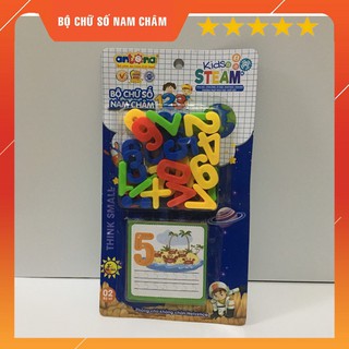 (N.189-N263) Bộ chữ cái/chữ số nam châm Antona