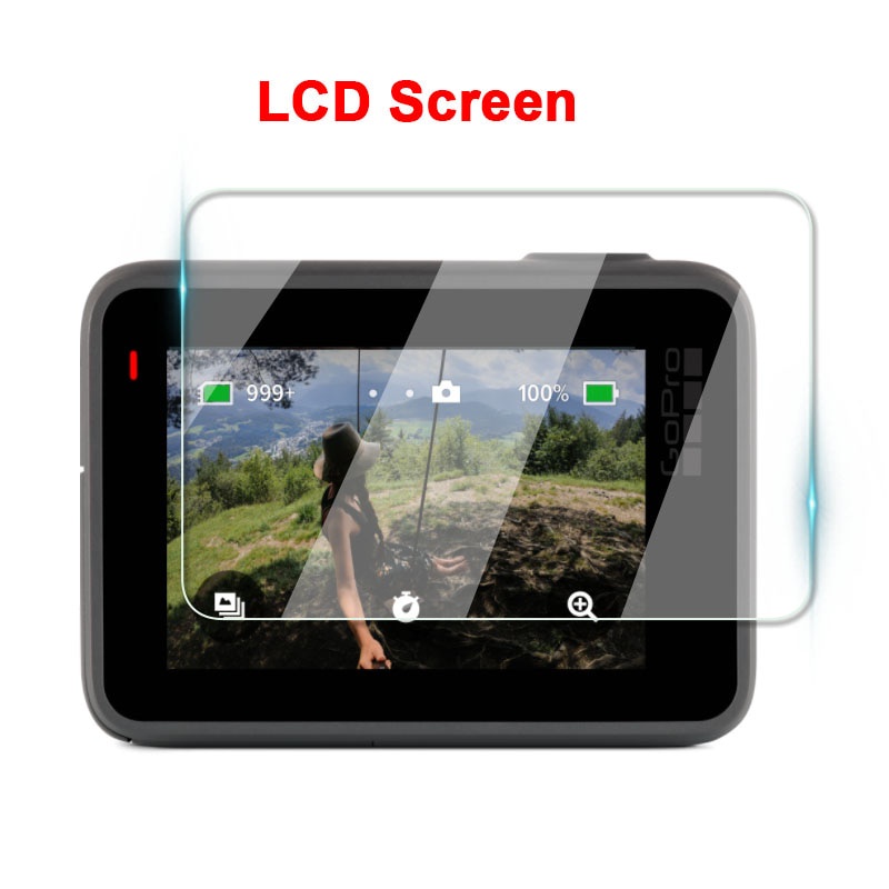 Kính cường lực 2.5d siêu mỏng thời trang cho Gopro Hero 7 8 Hero7 Silver Hero8