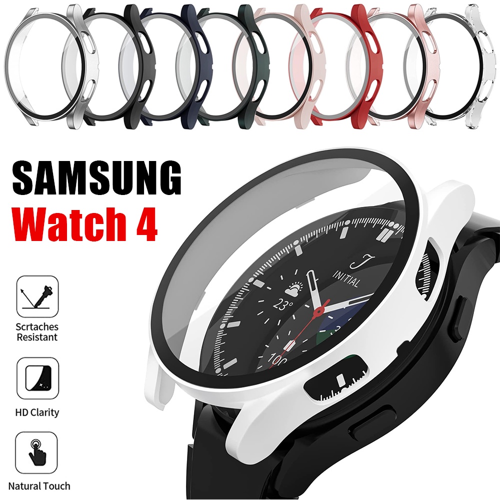 Ốp Lưng PC Cứng Bảo Vệ Toàn Diện Cho Samsung Galaxy Watch 5 / 4 Case 44mm 40mm Samsung Galaxy Watch 4 / 5