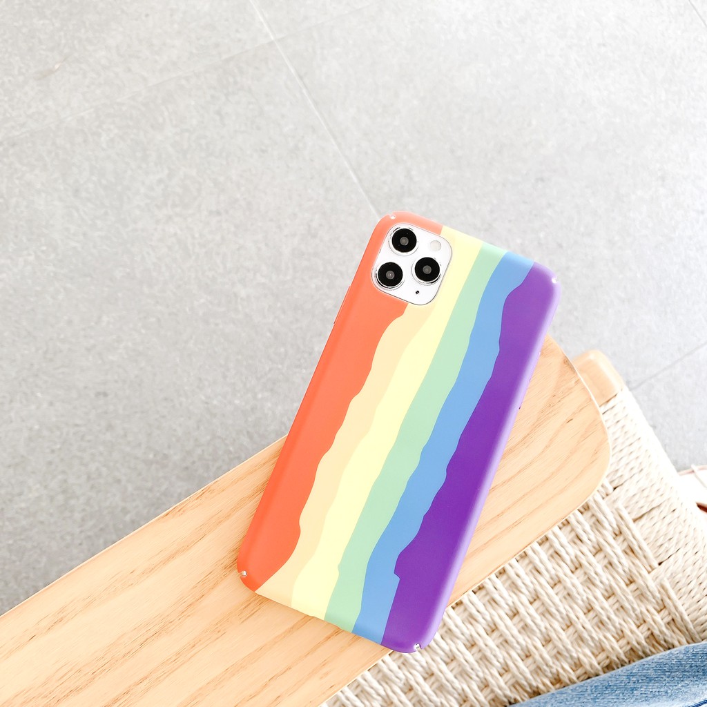 Ốp lưng iphone Cầu vồng sơn dầu cứng 6/6plus/6s/6splus/7/7plus/8/8plus/x/xr/xs/11/12/13/pro/max/plus/promax | BigBuy360 - bigbuy360.vn