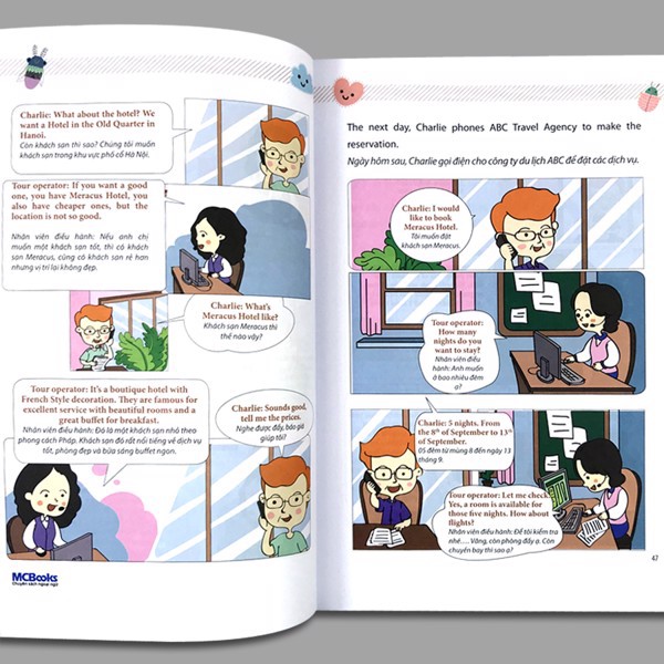 Sách - Faster Better With Comics - Tự Học Tiếng Anh Cấp Tốc Qua Truyện Tranh Tặng Video Hách Não 6000 từ vựng tiếng Anh