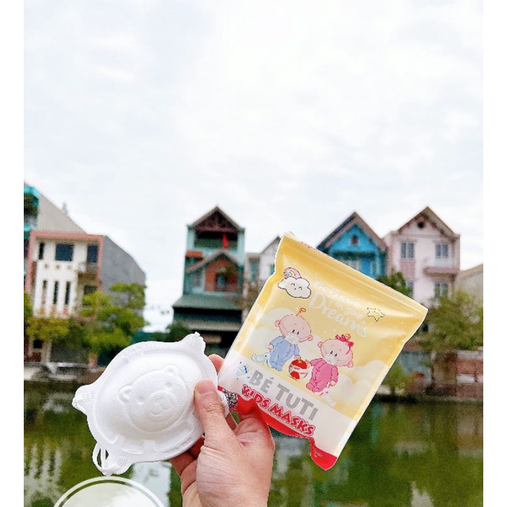 Set 3 khẩu trang gấu TUTI cty Thịnh Phát