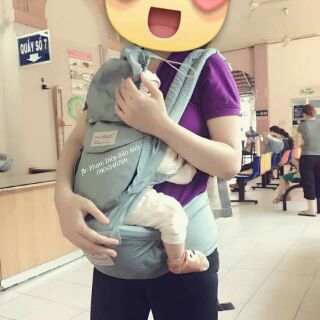 Địu ngồi cho bé yêu