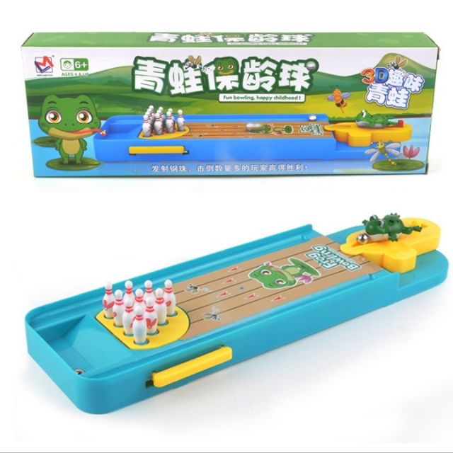 Ếch bắn bi ( Frog bowling)