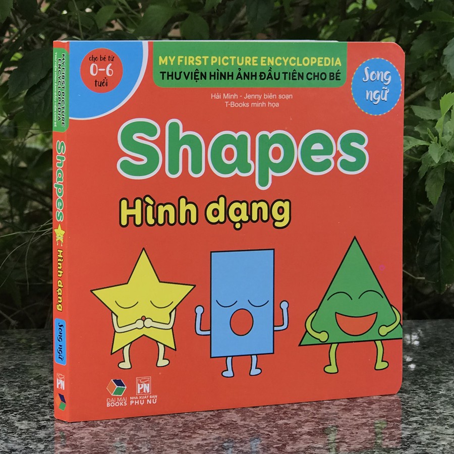 Sách - Thư Viện Hình Ảnh Đầu Tiên Cho Bé Từ 0-6 tuổi - Song Ngữ Việt Anh | BigBuy360 - bigbuy360.vn