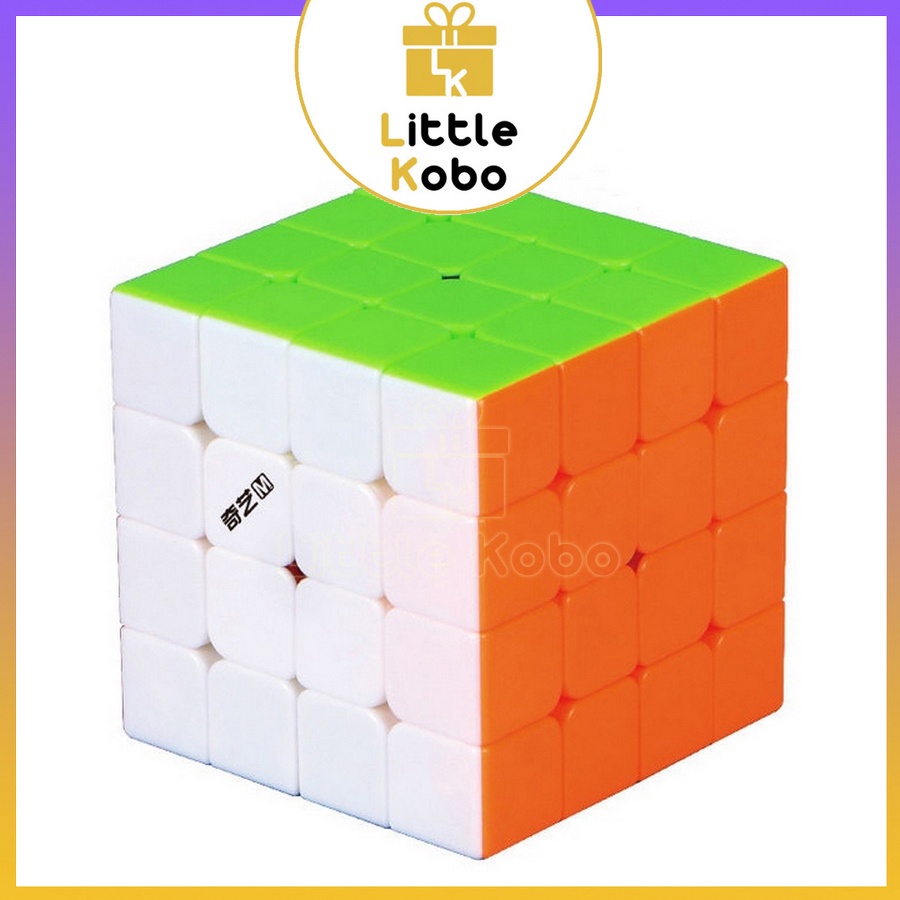 Rubik 4x4 Nam Châm QiYi MS Magnetic Stickerless Rubic 4 Tầng Đồ Chơi Trí Tuệ