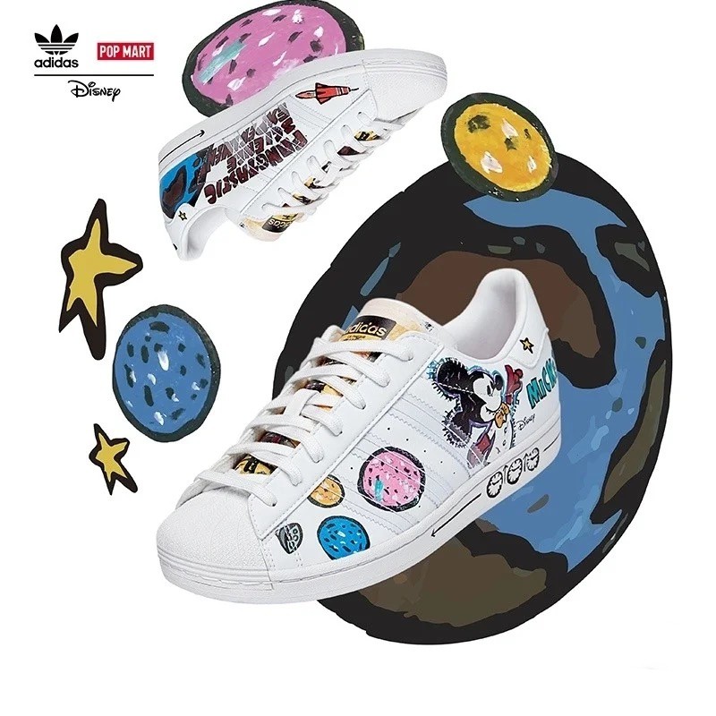 Giày Sneaker Adidas Superstar Stan Smith Kiểu Dáng Thể Thao Năng Động