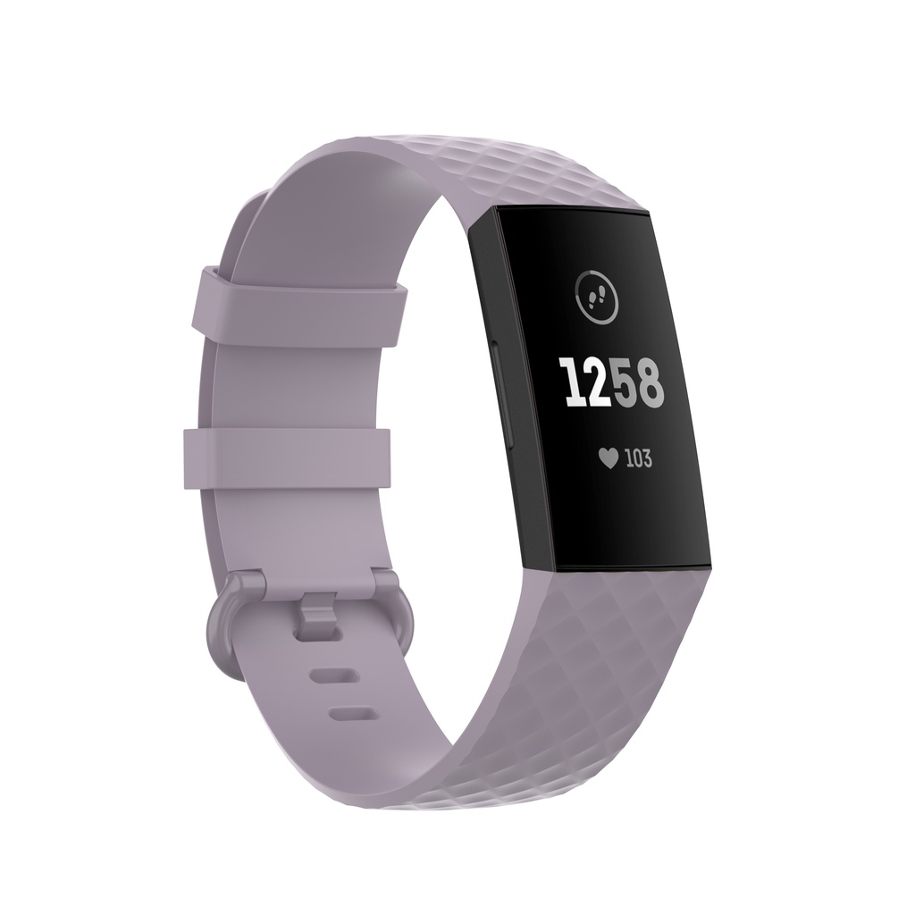 Dây đeo silicon mềm dành cho đồng hồ thông minh Fitbit Charge 3 4 Se