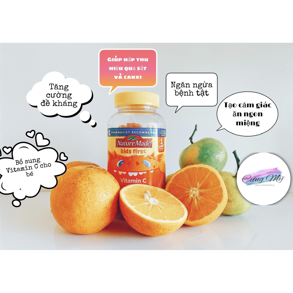 KẸO VITAMIN C CHO BÉ CỦA MỸ