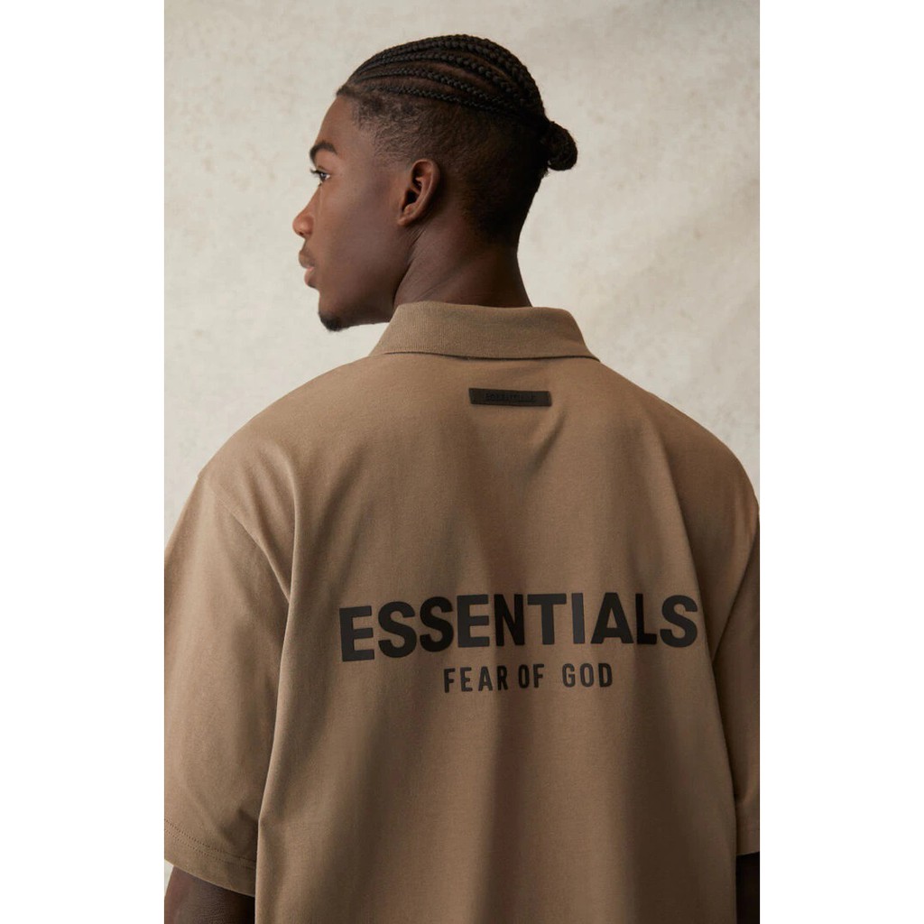 ⚡️ - Áo Polo FEAR OF GOD ESSENTIALS 3D silicon SS21 , áo polo FOG