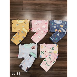 COMBO 3 Bộ quần áo nỉ bông cho trẻ em- nỉ ấm mùa đông cho trẻ sơ sinh- chất đẹp