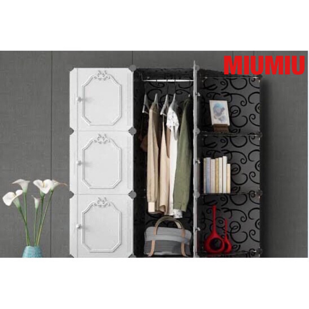 Tủ nhựa ghép 9  ô phiên bản cao cấp (Loại Đặc Biệt)