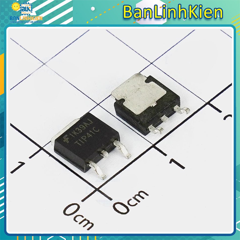 Tran dán TIP41C TO252 NPN 6A 100V SMD-J41C | BigBuy360 - bigbuy360.vn