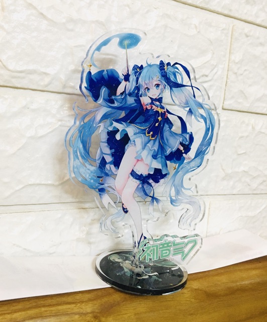 Tượng miku , mô hình hatsune miku để bàn