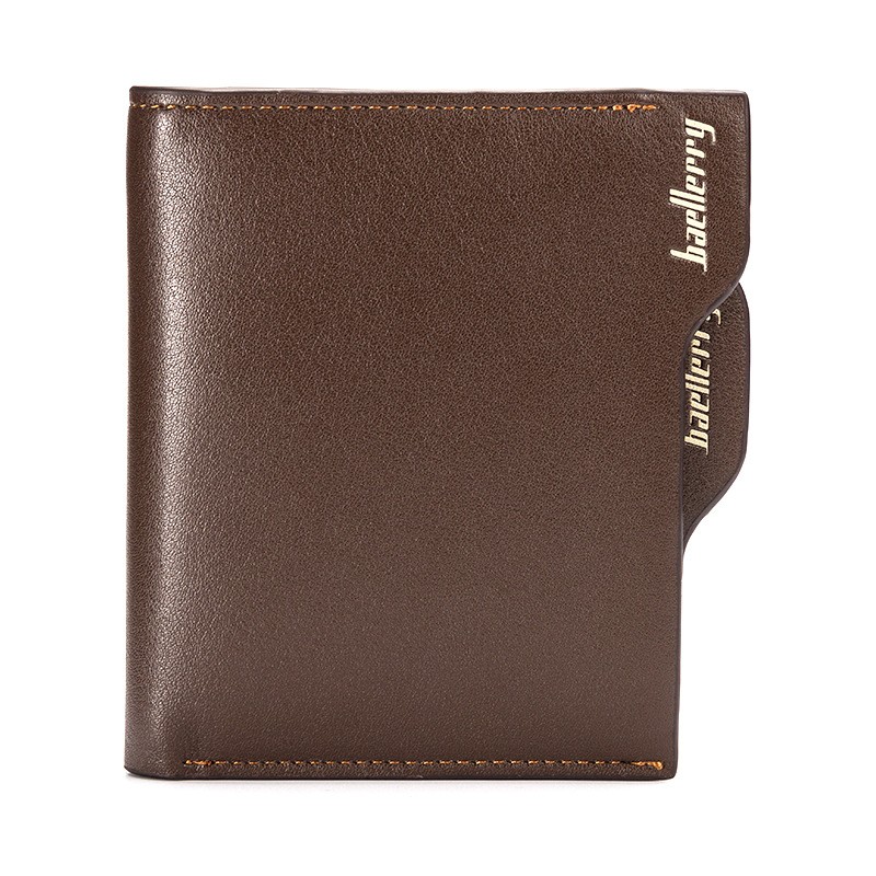 「COD」Baellerry Men's Zipper Wallet Short Multi-function Card Wallet