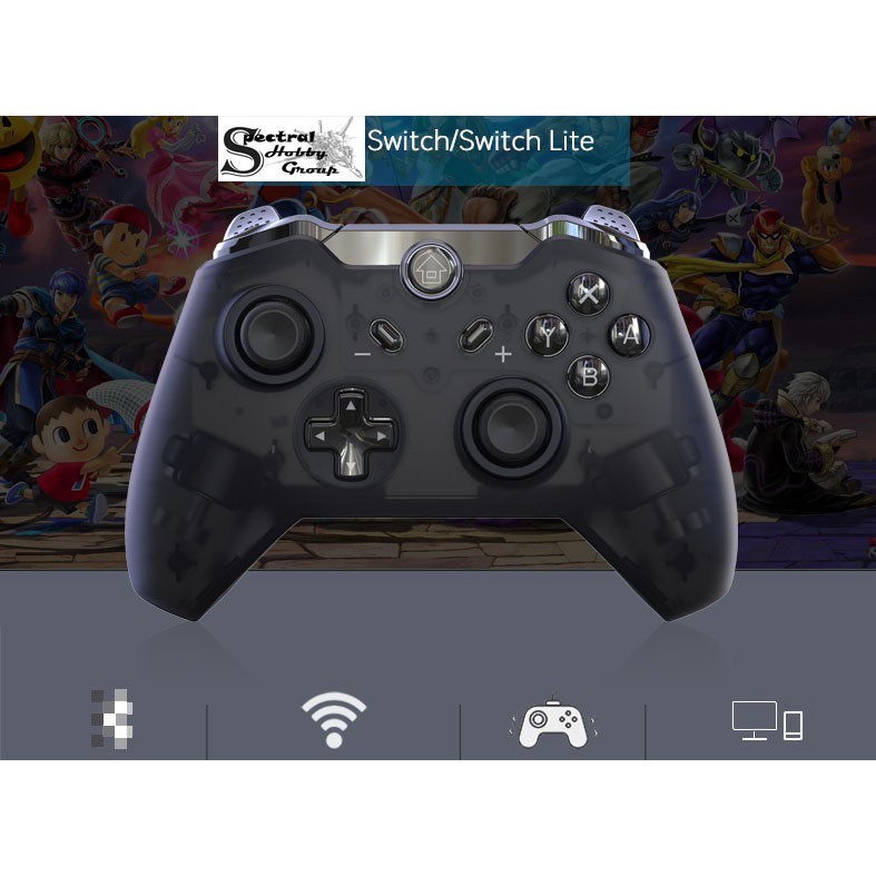 Tay cầm chơi game không dây Wireless Pro game controller Nintendo Switch / PC HC-A8575