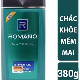 Dầu gội Romano xanh lá/ đỏ/xanh đậm 380g