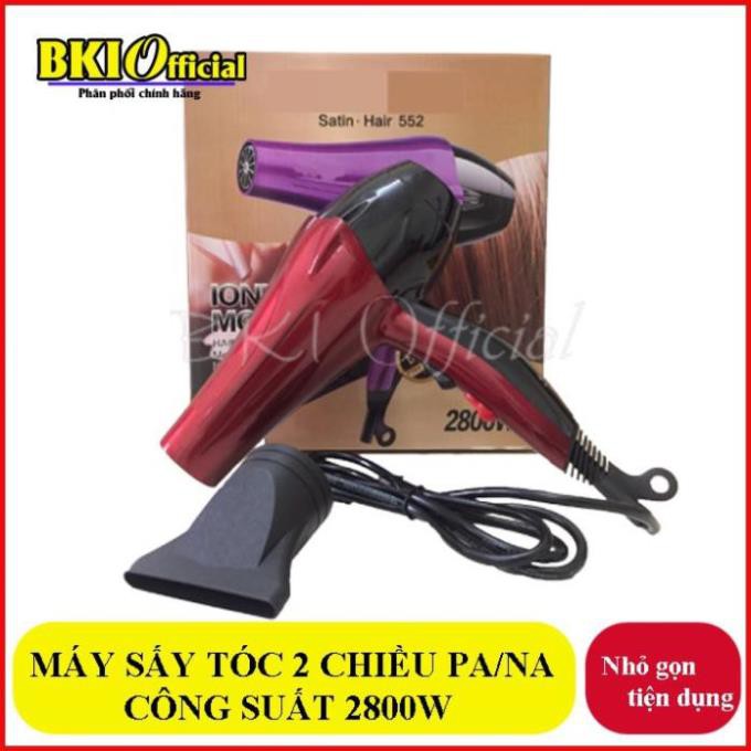 Máy sấy tóc 2 chiều công suất 2800w, máy sấy tóc nóng lạnh chạy êm khỏe