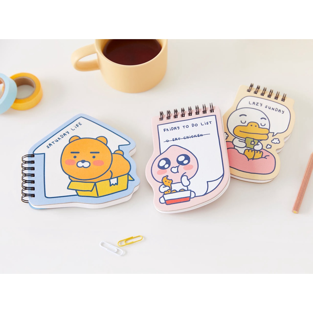 Sổ Tay Ghi Chú Kakao Friends Tube