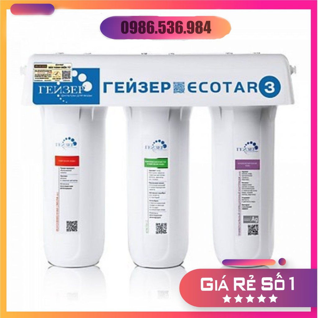 Máy Lọc Nước NaNo Geyser ECOTAR 3 ♥️ ECOTAR 3