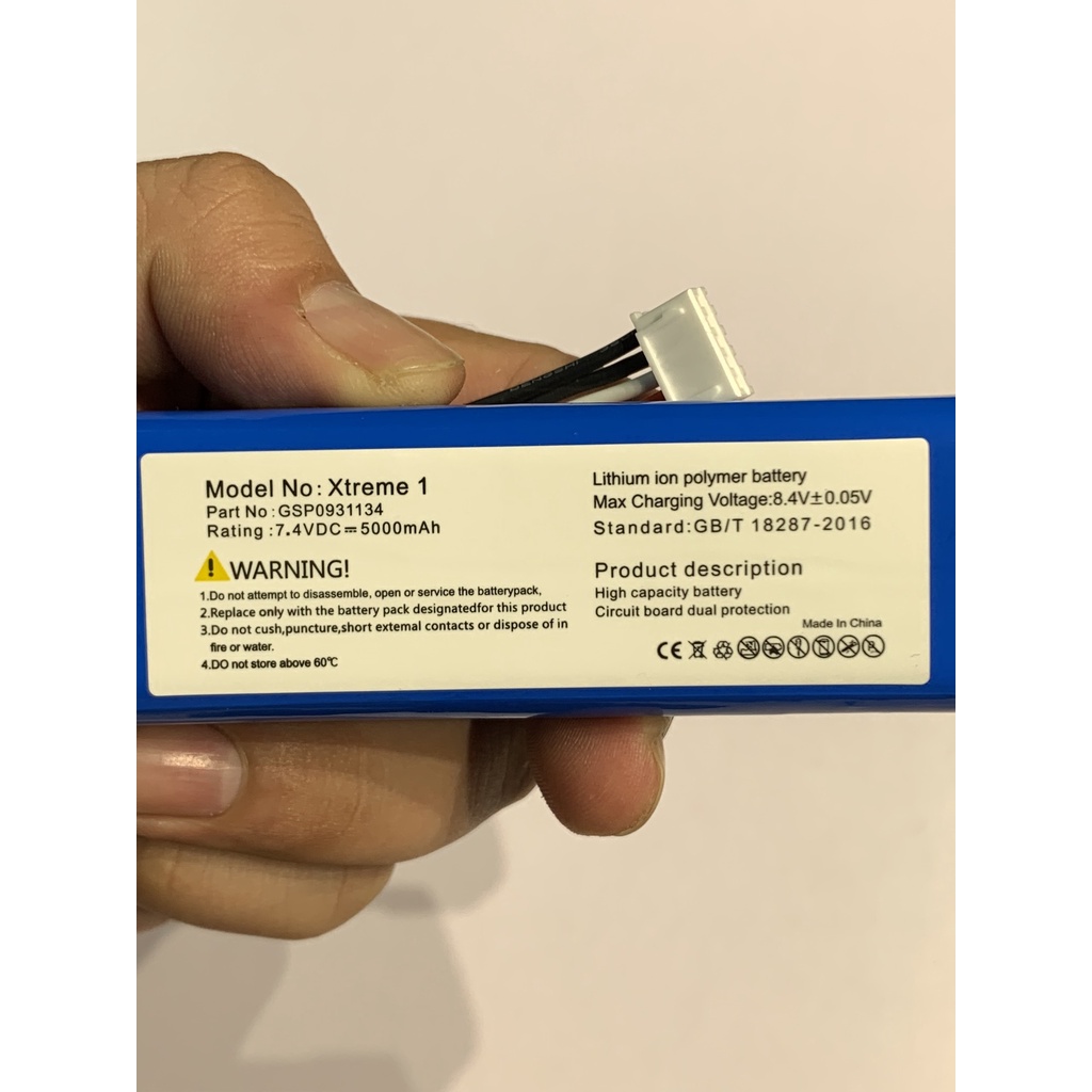 Pin Loa JBL Xtreme 1, Thay pin loa Bluetooth JBL Xtreme 1, Dung lượng chuẩn chính hãng.