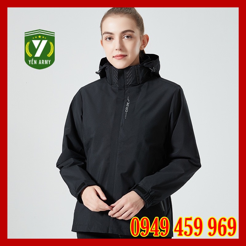 Áo Khoác Lính Chống Nước 3 Lớp Cao Cấp - Áo Gió Đôi Nam Nữ Phong Cách Lính - Mã AK268