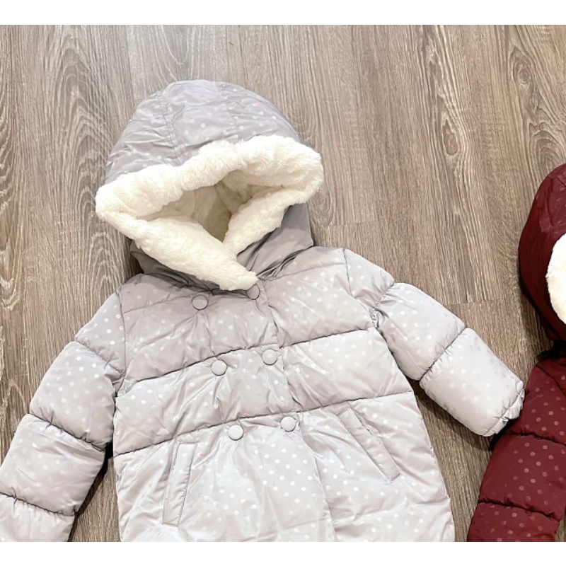 Áo phao bé gái dư xịn