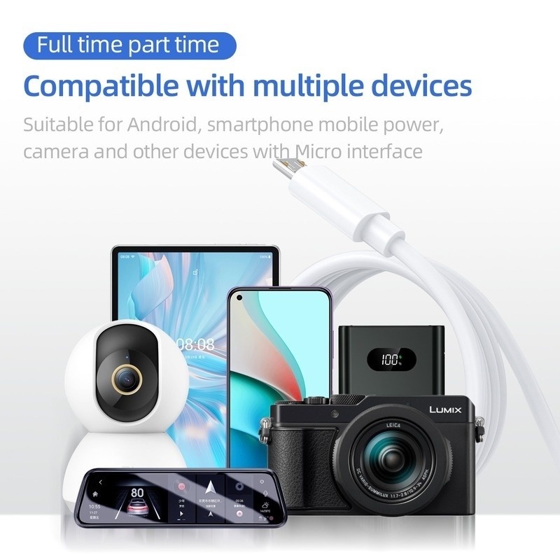 Cáp Sạc 3/5/10m Cổng Micro USB Cho Điện Thoại Android