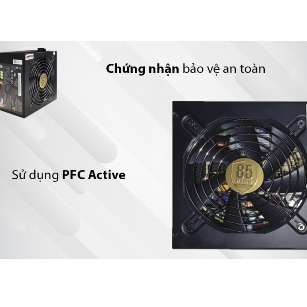 Nguồn máy tính ACBEL Acbel iPower 80Plus Bronze 500 W - Hang chính hãng