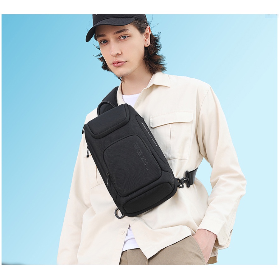 Túi đeo chéo đeo ngực nam cao cấp phong cách châu âu