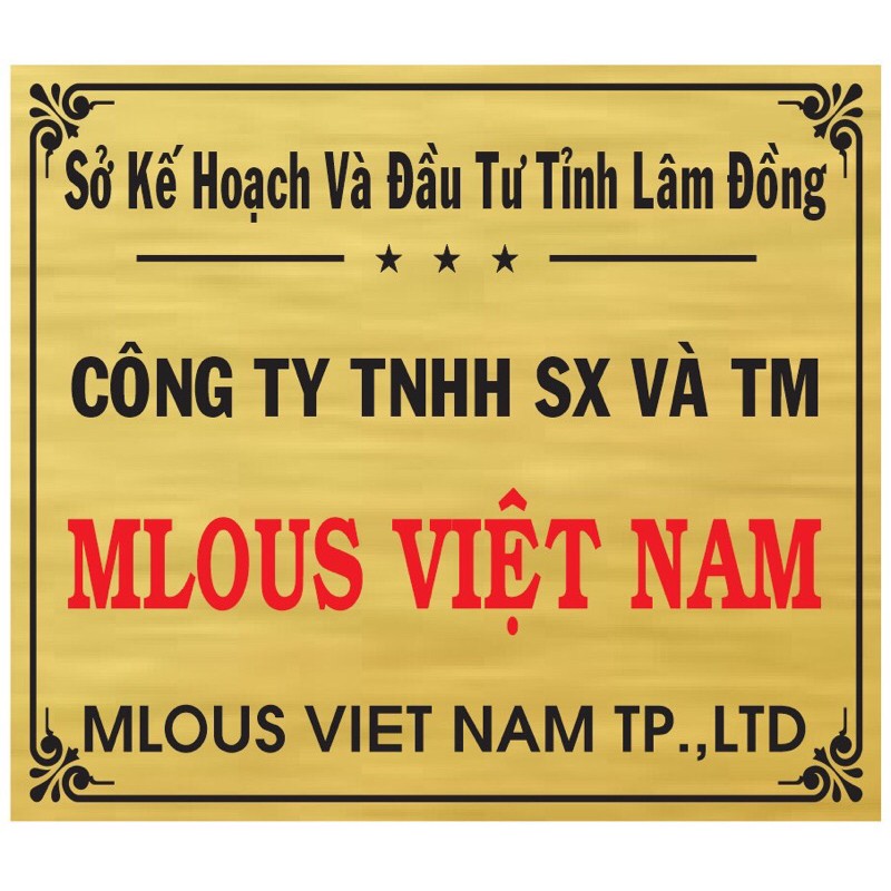 bảng inox vàng xước +dấu shiny
